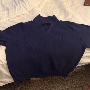 Bonobos Deep Blue V-Neck Sweater